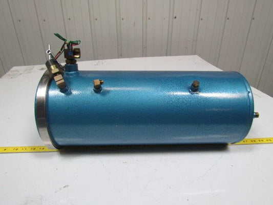 Analytic syst labs FB 40 Filter canister tank 8"Dia x 19" w/7 ports steel