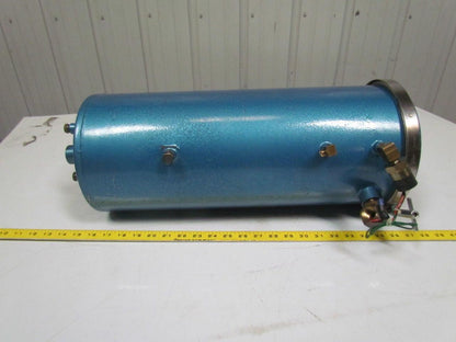 Analytic syst labs FB 40 Filter canister tank 8"Dia x 19" w/7 ports steel