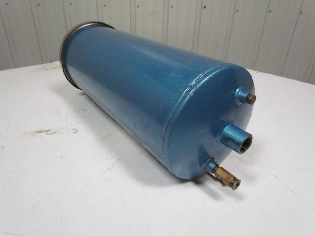 Analytic syst labs FB 40 Filter canister tank 8"Dia x 19" w/7 ports steel