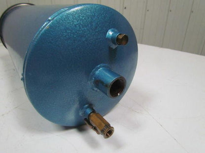 Analytic syst labs FB 40 Filter canister tank 8"Dia x 19" w/7 ports steel