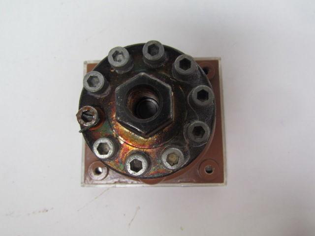 Fischer & Porter 335c079 25110 200 PSIG gas gauge 4"x3-5/8" panel mount