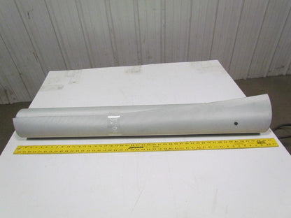 2 ply blue smooth top nylon back conveyor belt 15ftx45-1/2" 5/64" thick