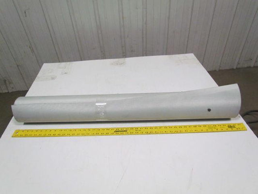 2 ply blue smooth top nylon back conveyor belt 15ftx45-1/2" 5/64" thick