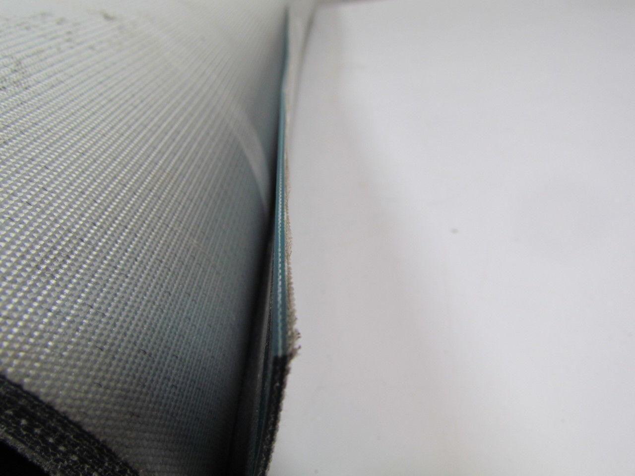 2 ply blue smooth top nylon back conveyor belt 12ftx52-1/2" 5/64" thick