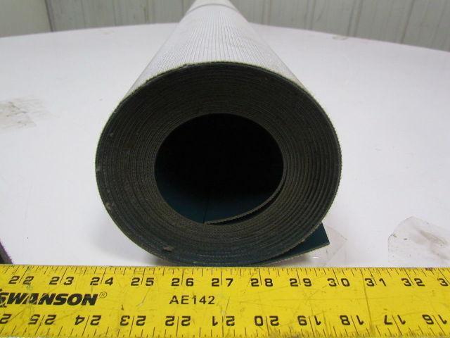 2 ply blue smooth top nylon back conveyor belt 17ftx52-3/4" 5/64" thick