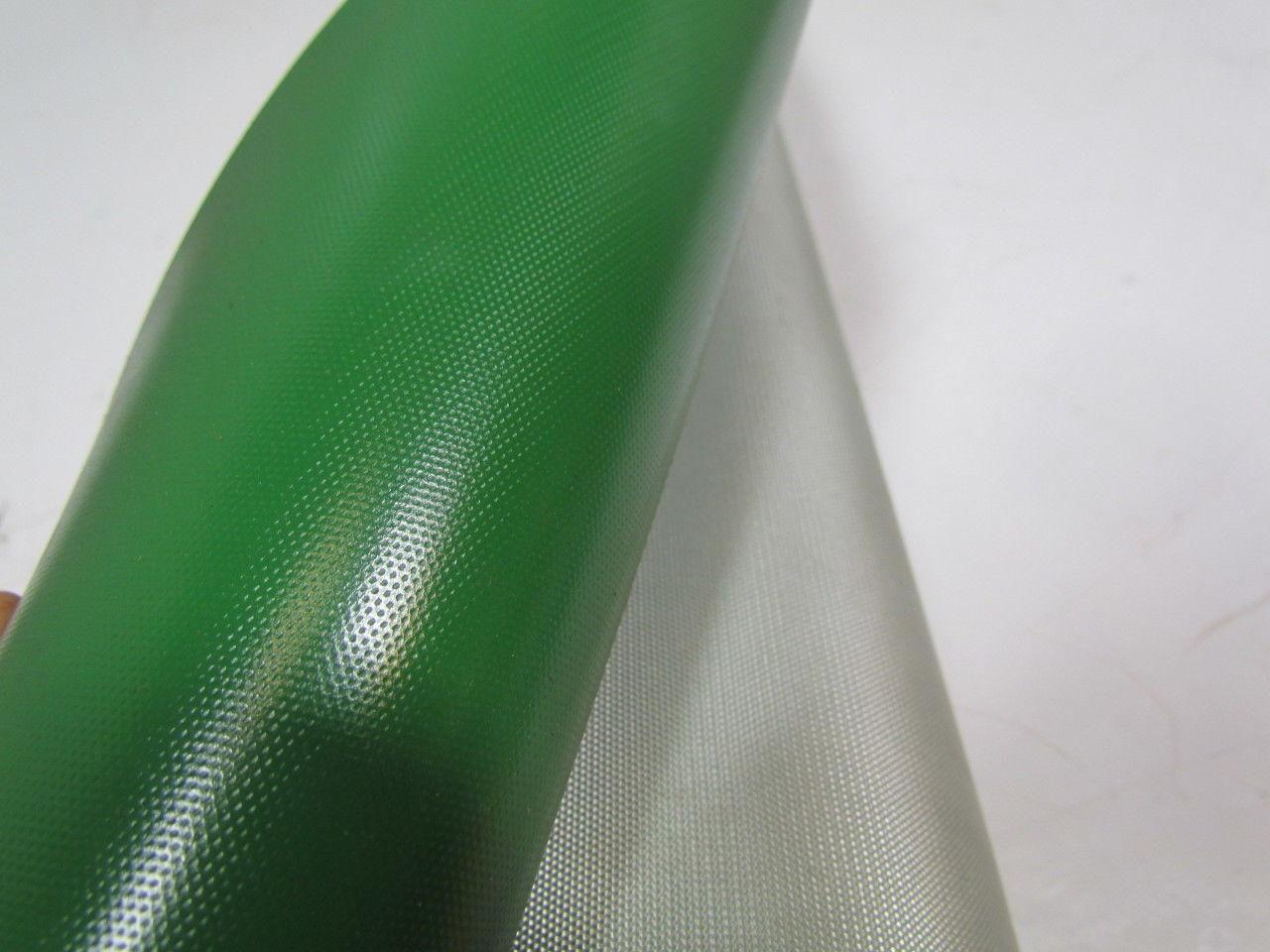 2 ply green smooth top nylon back conveyor belt 5ftx63-1/4" 9/64" thick