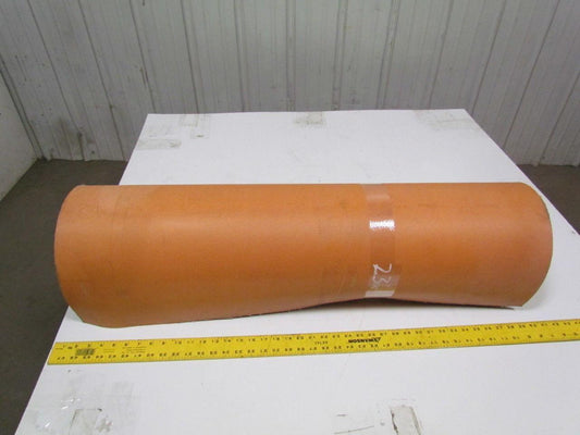 Triple ply tan friction surface conveyor belt 23ftx38" 13/64" thick