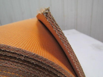 Triple ply tan friction surface conveyor belt 23ftx38" 13/64" thick