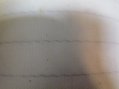 2 ply smooth top clear/white urethane rubber conveyor belt 28ftx23-3/8"