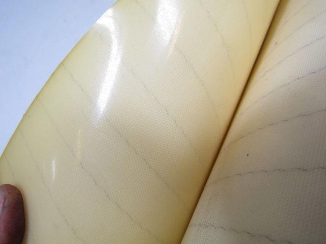 2 ply smooth top clear/white urethane rubber conveyor belt 28ftx23-3/8"