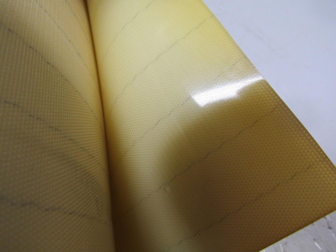 2 ply smooth top clear/white urethane rubber conveyor belt 32ftx43" 5/32" thick