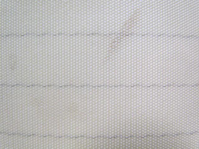 2 ply smooth top clear/white urethane rubber conveyor belt 86ftx47-1/4"