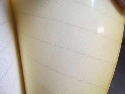 2 ply smooth top clear/white urethane rubber conveyor belt 86ftx47-1/4"