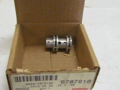 Rexnord Thomas CA 25 Flexible Shaft Encoder Coupling 1/4" -3/8" Bore 1-7/16" OAL
