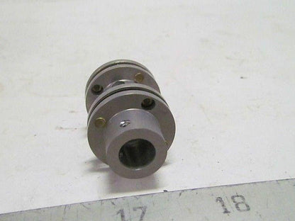 Rexnord Thomas CA 25 Flexible Shaft Encoder Coupling 1/4" -3/8" Bore 1-7/16" OAL