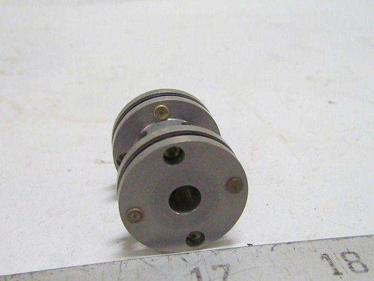 Rexnord Thomas CA 25 Flexible Shaft Encoder Coupling 1/4" -3/8" Bore 1-7/16" OAL