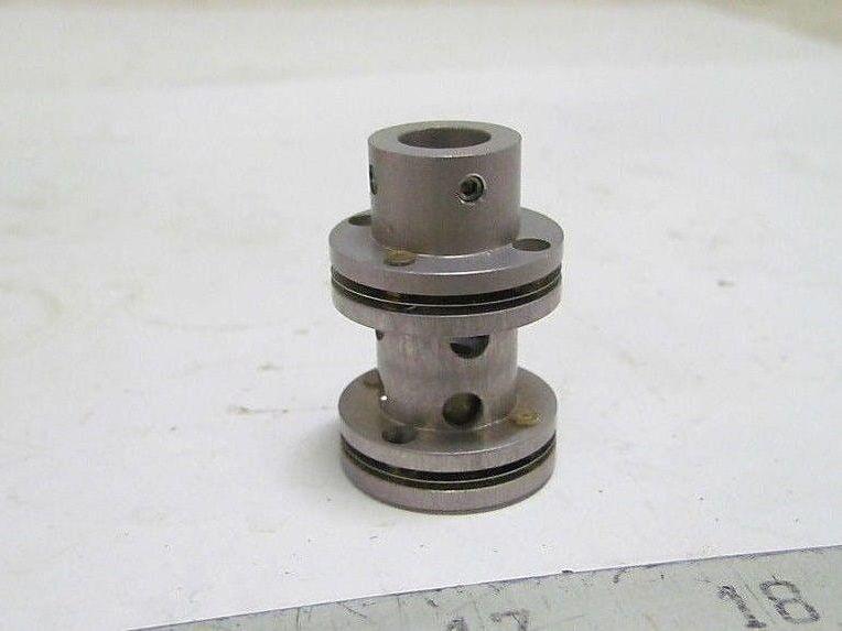 Rexnord Thomas CA 25 Flexible Shaft Encoder Coupling 1/4" -3/8" Bore 1-7/16" OAL