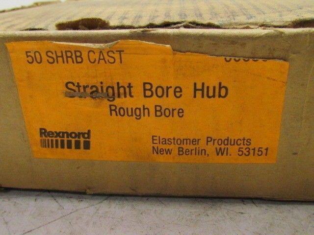 Rexnord Omega Coupling Size 50 SHRB Cast Hub Straight Rough Bore 00680 7300680
