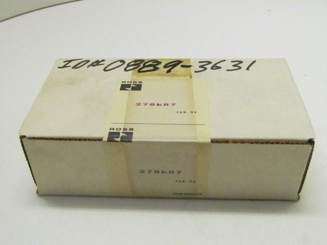 Ross Controls 278K87 Ross CV2 Mesp Kit 3PO CC Sol Pil NIB