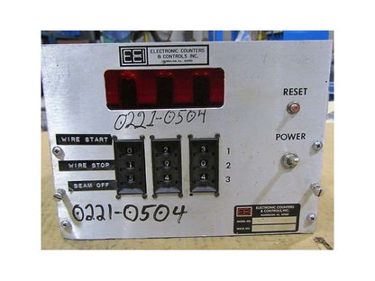 ECCI Electronic Counters & Controls SU233SP Counter