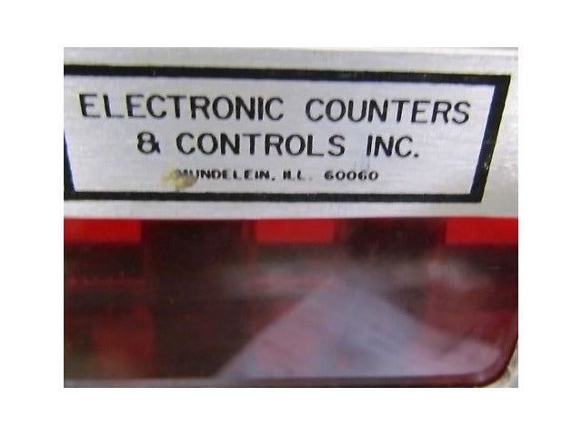 ECCI Electronic Counters & Controls SU233SP Counter