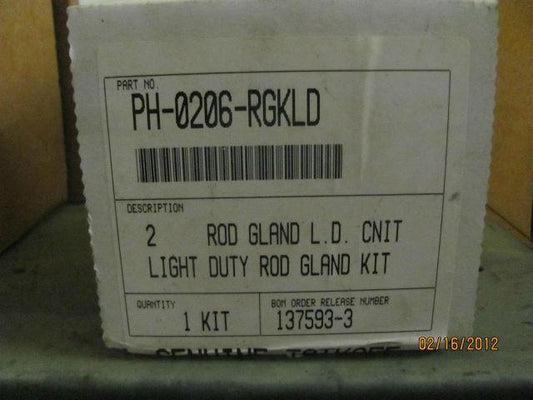 Zatkoff Seals & Packing PH-0206-RGKLD 2" CNIT Light Duty Rod Gland Kit NIB