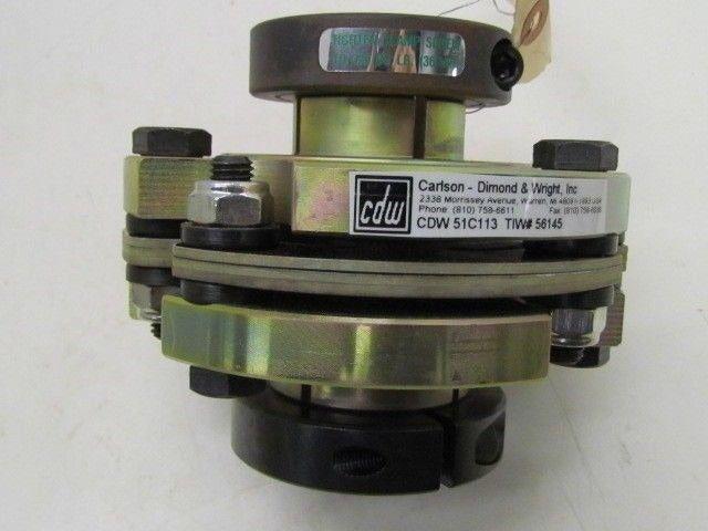 CDW Carlson Dimond & Wright O226-CF3F Model 6-52 1 3/8x 1 1/2" Shaft Coupling