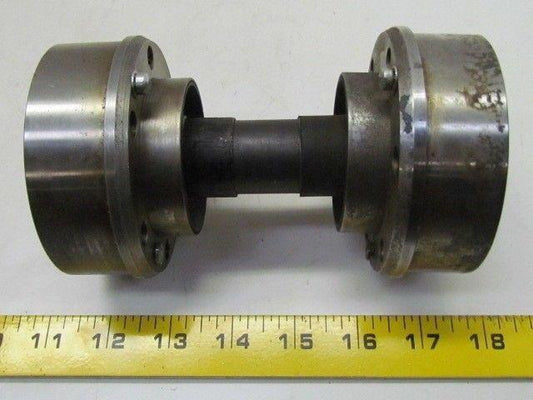 Floating Coupling 1 1/8" Shaft 3/4" Steel Balls 6-6-3/4Long 3 9/16" OD Hubs NEW