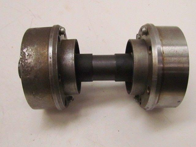 Floating Coupling 1 1/8" Shaft 3/4" Steel Balls 6-6-3/4Long 3 9/16" OD Hubs NEW
