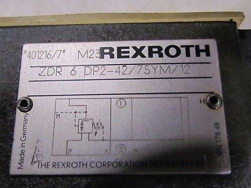 Rexroth ZDR 6 DD2-42/75YM/12 Valve NEW