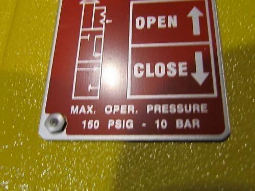 Numatics VL40N06YA Safety Lockout Valve 3/4" NPT NIB