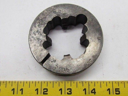 GTD Greenfield 1-1/6-6 Adjustable Thread Die 3" OD Round HSS NC RH NEW