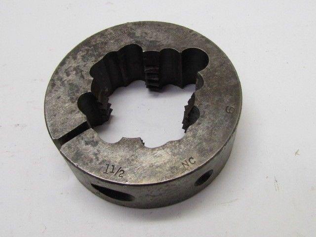 GTD Greenfield 1-1/6-6 Adjustable Thread Die 3" OD Round HSS NC RH NEW