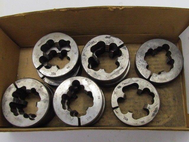 GTD Greenfield 1-1/6-6 Adjustable Thread Die 3" OD Round HSS NC RH NEW