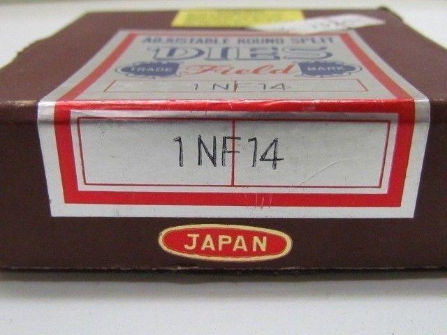Field 1-14 NF Adjustable Split Die 3" OD Round HSS RH Japan NIB