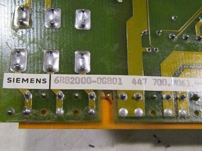 Siemens 6RB2000-0GB01 Power Supply & Monitor NEW