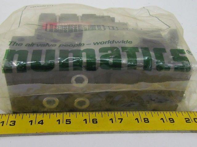 Numatics 153RS315J032Q  Regulator W/Manifold Block Regulator #152RS300J027Q NIB