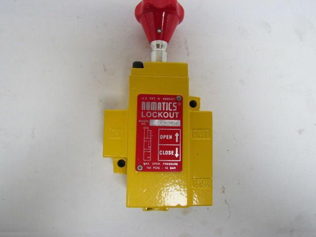 Numatics VL30N04AY 1/2" NPT Manual Lockout Valve NIB