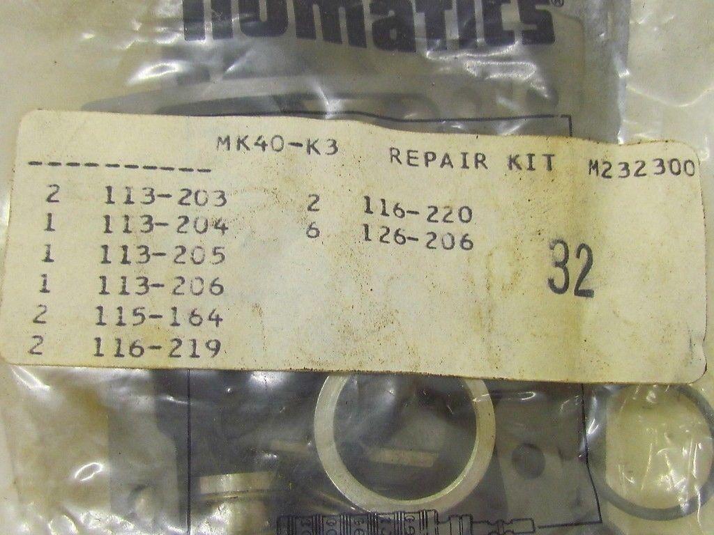 Numatics MK40-K3 Repair Kit NIB