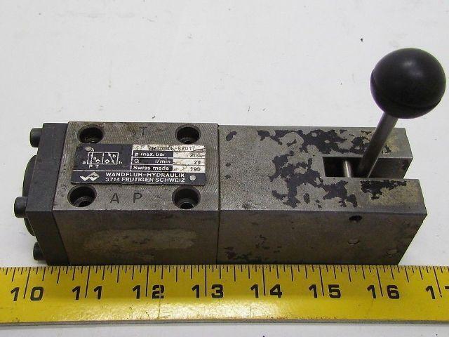 Wundfluh-Hydraulik AH32060L-52017 Hydraulic Valve Hand Lever