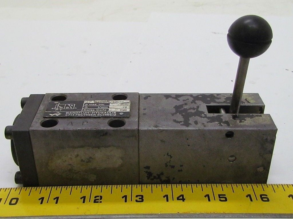 Wundfluh-Hydraulik AH32060L-52017 Hydraulic Valve Hand Lever