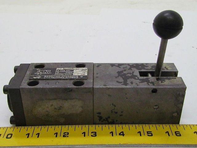 Wundfluh-Hydraulik AH32060L-52017 Hydraulic Valve Hand Lever