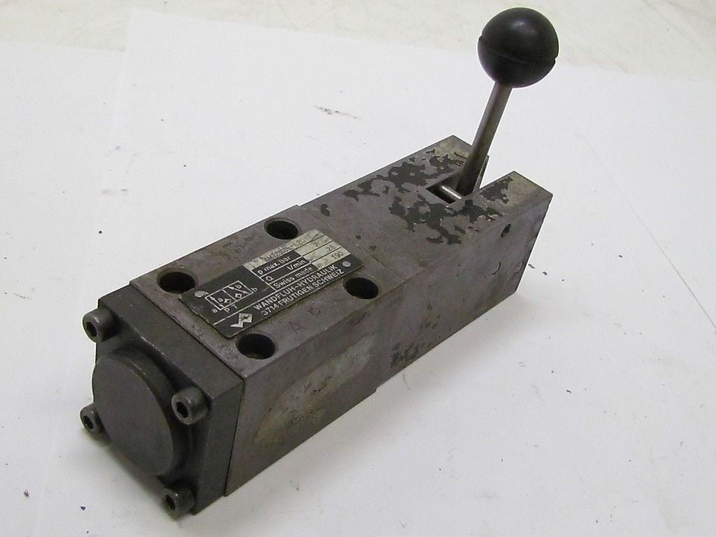 Wundfluh-Hydraulik AH32060L-52017 Hydraulic Valve Hand Lever