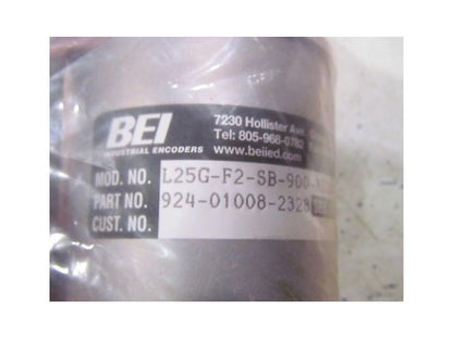 BEI Industrial Encoder L25G-F2-SB-900-ABZC-28V/V-SCS185