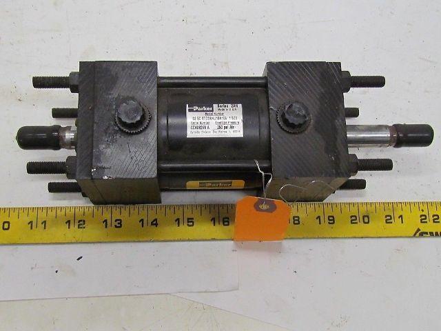 Parker 02.50 KTD2ANU18A18A 1.500 Pneumatic Air Cylinder 2 1/2" Bore 1 1/2"Stroke