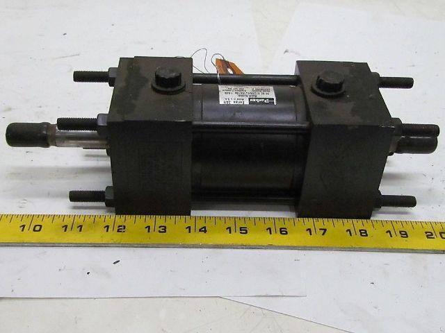 Parker 02.50 KTD2ANU18A18A 1.500 Pneumatic Air Cylinder 2 1/2" Bore 1 1/2"Stroke