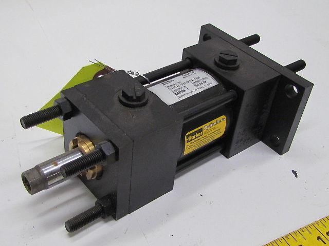 Parker 02.00 KJTD2AT19A19A 1.000 Pneumatic Air Cylinder 2"Bore 1"Stroke 2A Ser