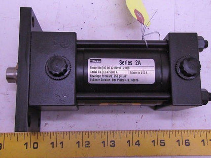 Parker 02.00 J2AU19A 2.000 Pneumatic Air Cylinder 2"Bore 2"Stroke 2A Series