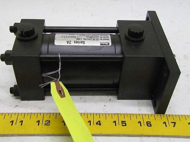 Parker 02.00 J2AU19A 2.000 Pneumatic Air Cylinder 2"Bore 2"Stroke 2A Series