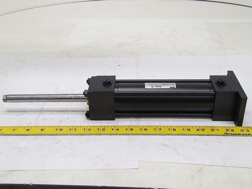 Parker 02.00 CKJF2ATVS19A19AC 6.000 Pneumatic Air Cylinder 2"Bore 6"Stroke 2A